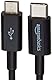 Amazon Basics Verbindungskabel, USB-C auf Micro USB Typ B, USB 2.0, 0.9 m, Schwarz