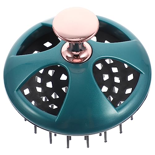 WRITWAA Masajeador de Cabelludo Exfoliante y Resistente Accesorio Diario para Masajes y Limpieza para Ducha y Tratamientos Profundos Bolsa