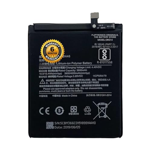 Image of Original BN46 Battery for Redmi Note 6, 8, Y3, 7 Battery with 6 Month Warranty **(SEP496)