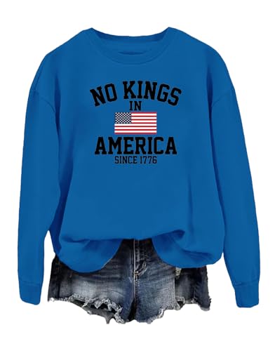 No Kings In America Sweatshirt Vintage No Kings Shirt Unisex