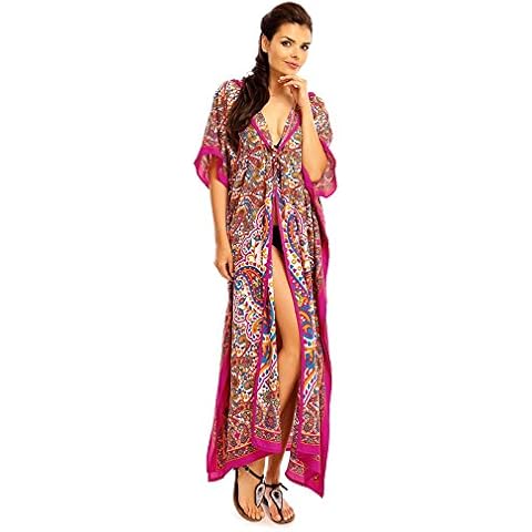 Looking Glam Full Length Kaftan Kaftan Kimono Cover Up Cover