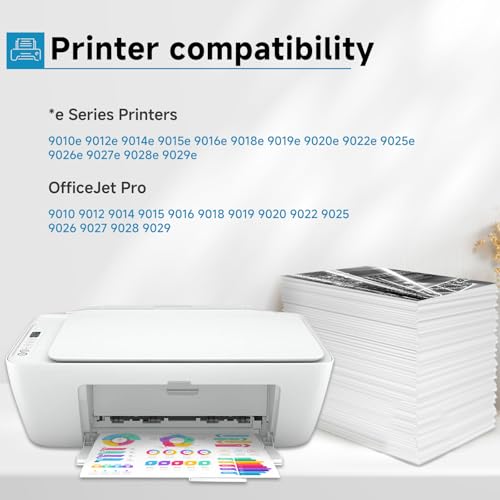 Image of Skyink 962XL Ink Cartridges Combo Pack Replacement for HP 962 XL HP962 Compatible for Printer 9010 9025 9015 9010e HP962XL for OfficeJet 9012 9018 9015e 9020 9012e 9025e Black Cyan Magenta Yellow