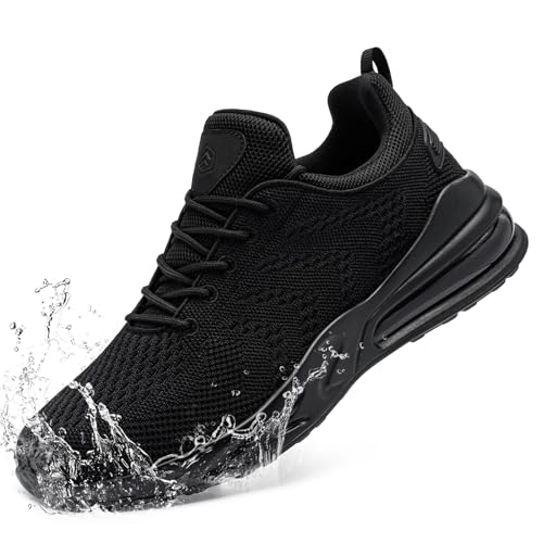 LARNMERN Wasserdicht Schuhe Laufschuhe Herren Sportschuhe Kochschuhe...