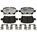 Raybestos Premium Element3 EHT? Replacement Rear Brake Pad Set for Select ?17-?19 Chevrolet Bolt EV, ?16-?19 Chevrolet Cruze/Volt Model Years (EHT1857H)