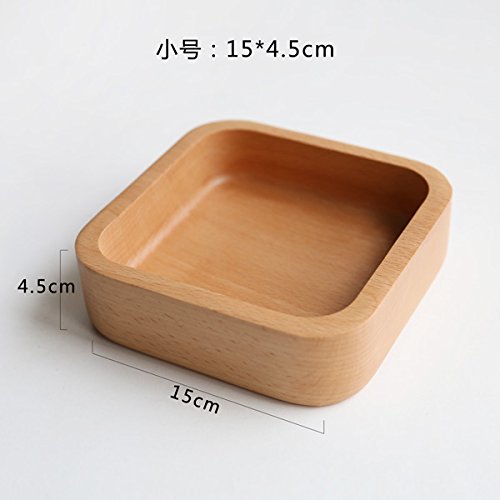 Beech Nuts Salad Dessert Dish Tray,Trumpet (15 * 4.5Cm)