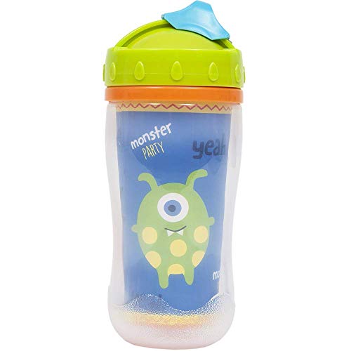 Copo com Tampa Monster Party, Buba, Multicor, 350ml