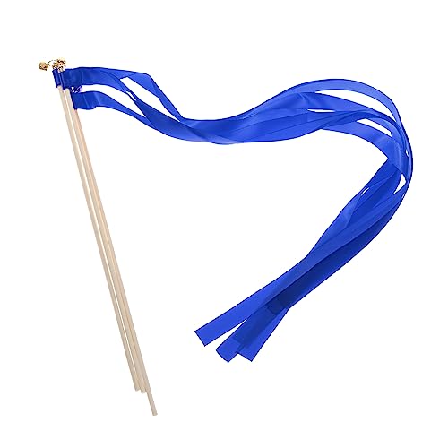 QUARKZMAN 15uds Boda Cinta Palos Fiesta Cinta Serpentinas Palos para Boda Fiesta Celebración Oscuro Azul