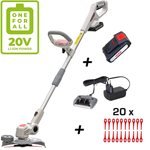 IKRA Accu Gazontrimmer Grastrimmer IAT 20-1M, incl. accu, oplader & 20x nylon messen - Afbeelding 7