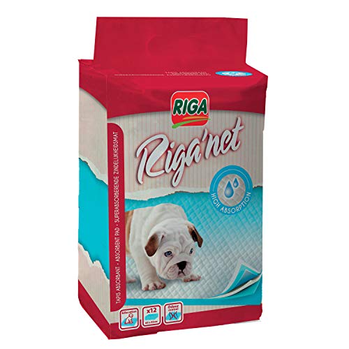 Riga - 3632 - Tapis de Propreté - Net pour Chiens par 12, Taille unique