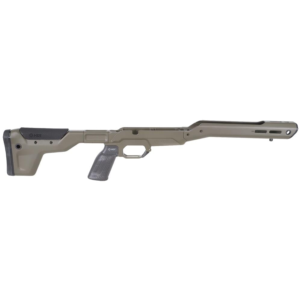 MDT HNT-26 Howa 1500 SA RH Rifle Chassis System, Cobalt Green, Lightweight Gun Stock (107838-CKG)