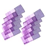 Fait de organza et coton tissu, vintage, durable, pour lavande bourgeons. Parfum lavande sachets