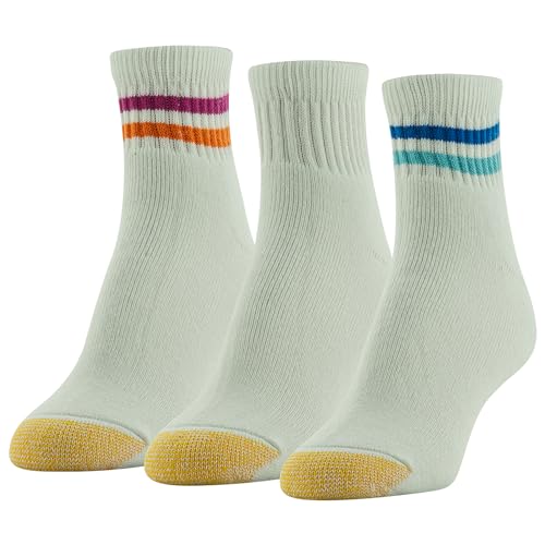 GOLDTOE Women's Ultra Tec Quarter Socks 3 Pack