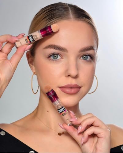 Maybelline New York Abdeckstift, Instant Anti-Age Effekt Concealer, Löscher Mit Mikro-Lösch-Applikator, Nr. 01 Light, 6,8 Ml (Packung mit 2) – Ansicht 6