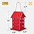 Veehoo Bird House Feeder for Outdoors Hanging, Metal Wild Finch Feeders for Outside, Outdoor Cardinal Birdfeeder Decorative Unique for Mixed Seed, Red