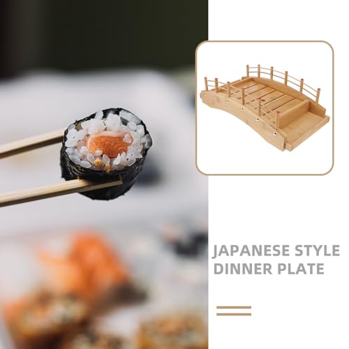 Bandeja japonesa para sushi estilo Toyvian mediana miniatura 7