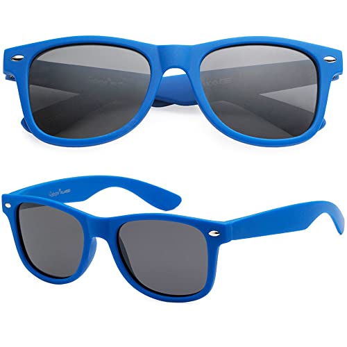 PolarSpex Toddler Sunglasses UV Protection – Unbreakable Kids Polarized Sunglasses with Case for Boys & Girls age 2-8