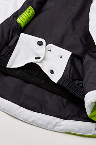 Spyder Active Sports Boys Challenger Ski Jacket, White, 16 #TOP3