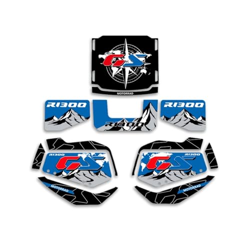 Protection valise BMW R1300GS kit autocollant contre impacts