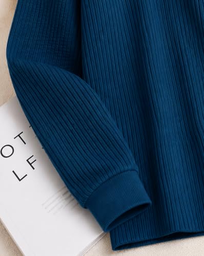 Image of AUSK Men's Cotton Blend Rib Knit Textured Full Sleeve Polo T-Shirt | Regular Fit Zip Polo Neck Smart Casual T Shirt for Men | Stylish Fashion & Casual Wear Tshirt for Men