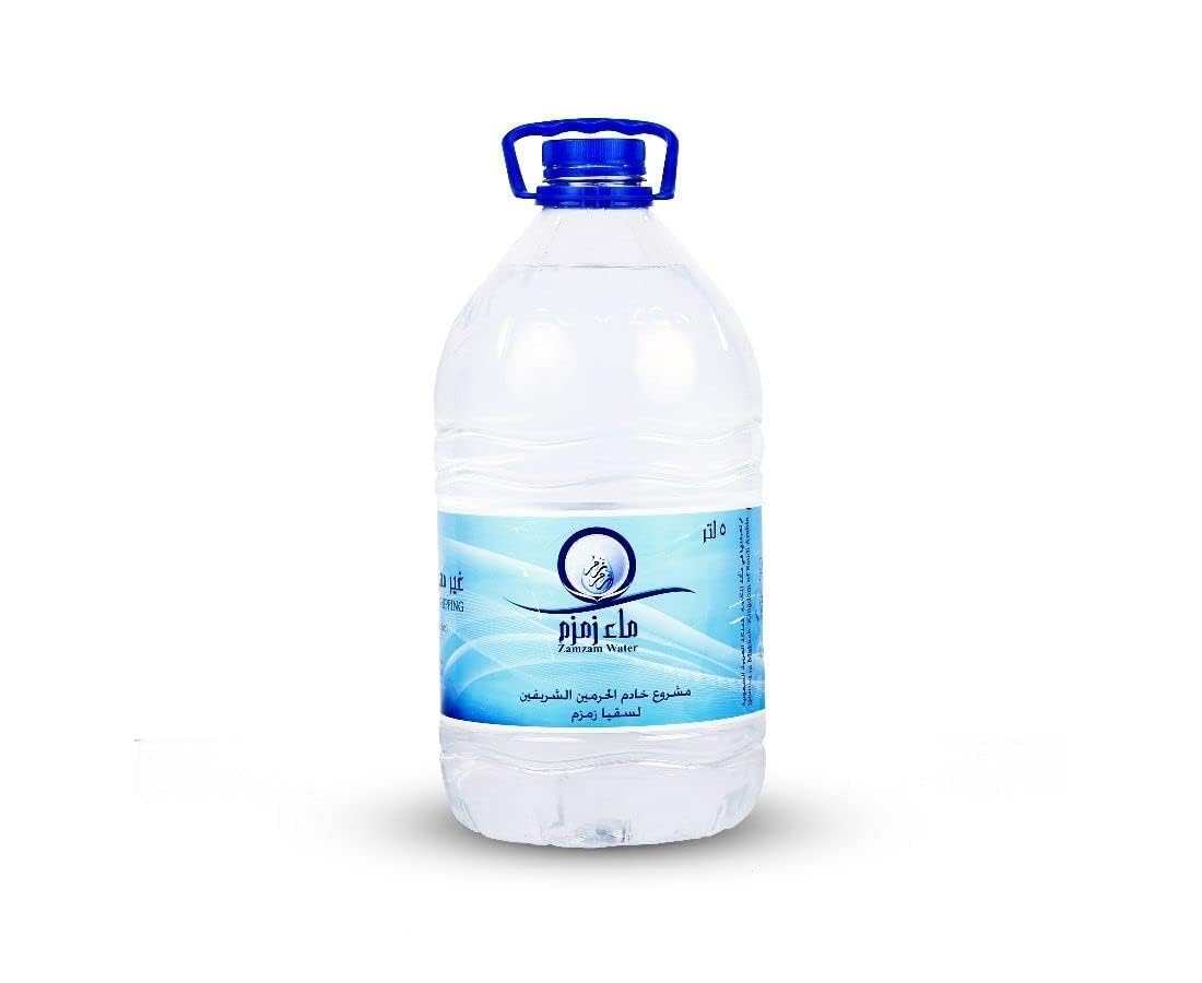 Zamzam Wasser Authentisches Zamzam-Wasser aus Mekka, 5 Liter