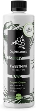 أفضل منتج تنظيف طبيعي TweetMint إنزيم منظف زجاجة غير سامة 16 OZ