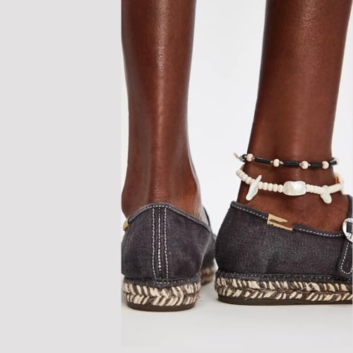 keleimusi Mary Jane Espadrilles for Women Woven Ballet Flats Washed Platform Espadrilles Outsole Shoes Canvas Summer Flats4