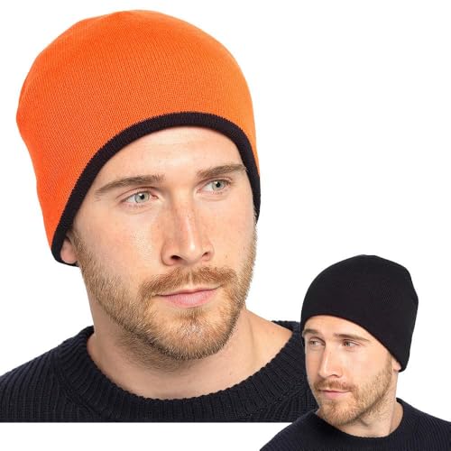 Bonnet réversible homme pour activités en extérieur et style urbain d'hiver
