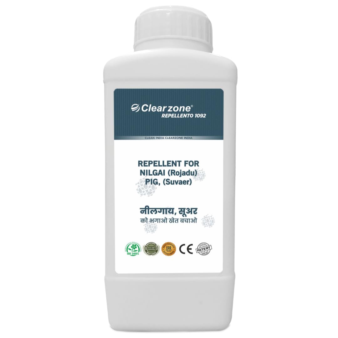 Repellento 1092 Nilgai and Suvar Repellent - Effective Animal Repellent Spray for Crops and Farms (1 Liter) (B0D7CDZHG7) Amazon Price History, Amazon Price Tracker