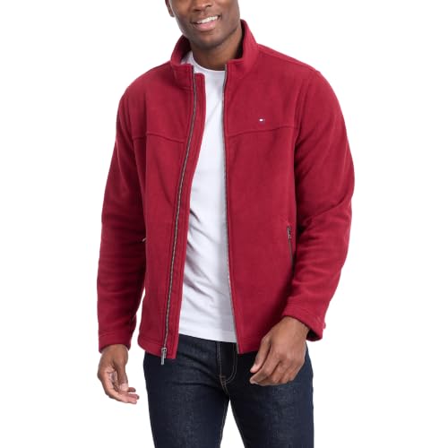 Image of Tommy Hilfiger Men's Classic Zip Front Polar Fleece Jacket