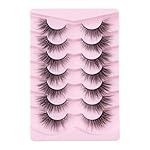 False Eyelashes Waterproof Lashes Fluffy Fairy Cat-Eye Tail Extension False Eyelash Natural