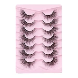 False Eyelashes Waterproof Lashes Fluffy Fairy Cat-Eye Tail Extension False Eyelash Natural