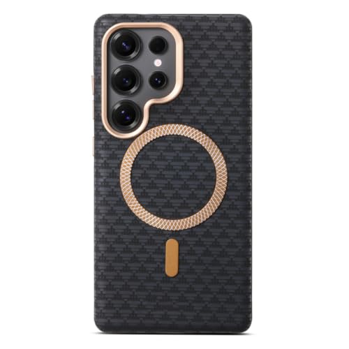 Protection Galaxy S25 Ultra en cuir noir : l'accessoire idéal de vos réunions
