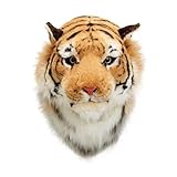 Plush Tiger Head Wall Decor Great Tiger Fan Mascot