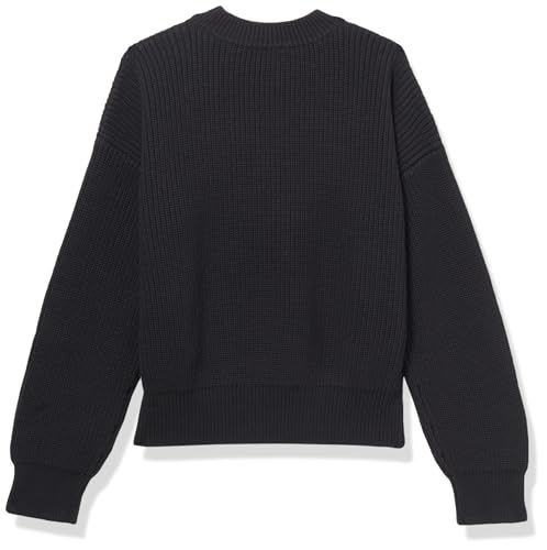 HUGO Women's Big Logo Cotton Pullover Sweater3