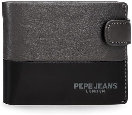 Pepe Jeans Ithaca Horizontal Wallet with Click Closure, One Size