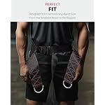 Sled Pulling Belt, Adjustable Closure, 2 Straps & 4 Hooks - for Multidirectional Resistance Training, Strength and Agility - Image 5