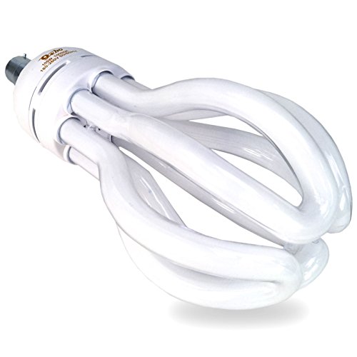 SIMPA® Energy Saver Spiral CFL Light Bulb 105W=525W 4U B22 Bright White 10000K Light 180-250V, 50/60Hz, 65lm/w, Studio Home Photography Office Light [Energy Class A]