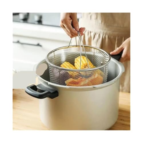 Cesta de Freír Multifuncional de Acero Inoxidable para Freidora Eléctrica 4XFB miniatura 4
