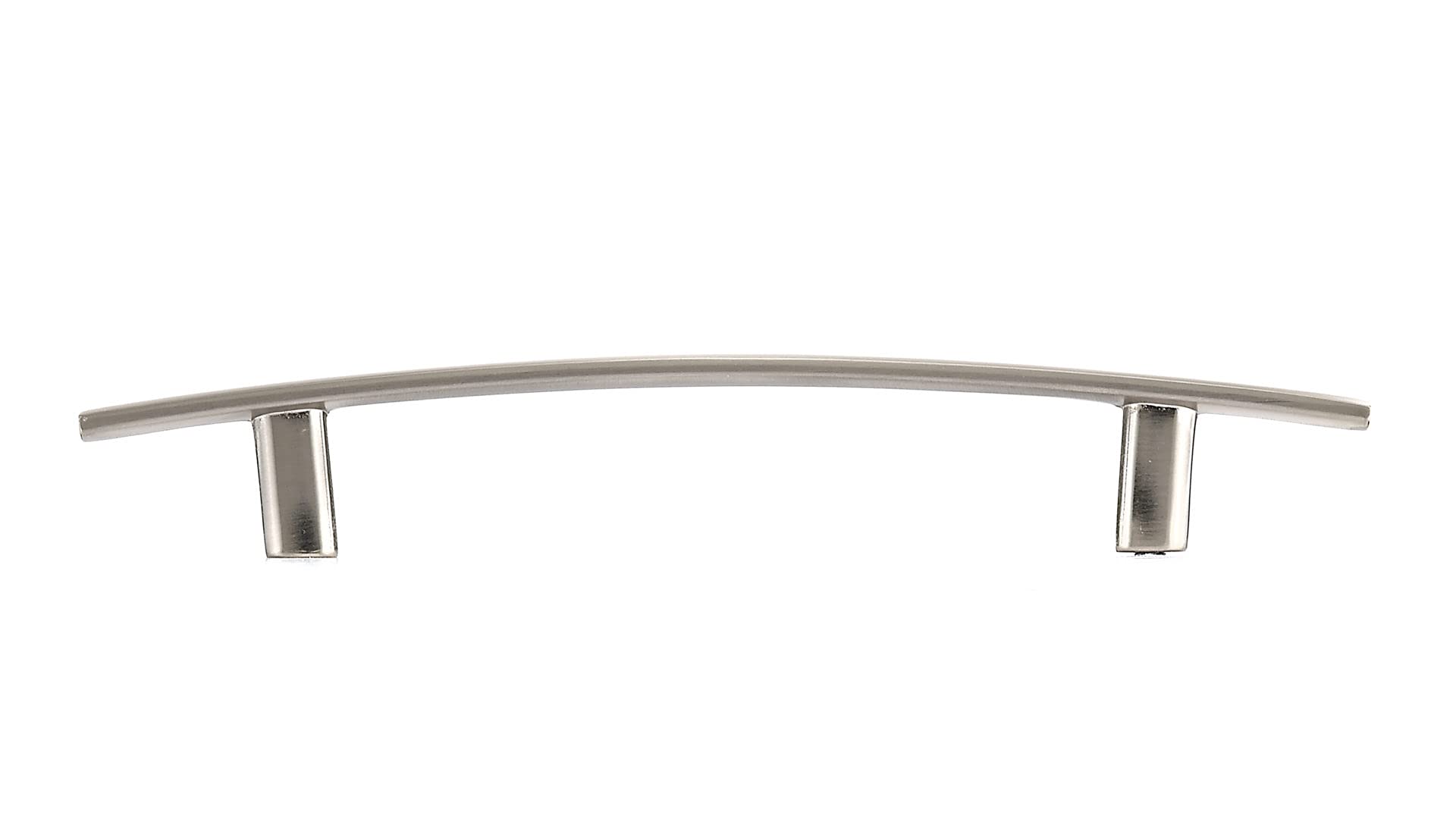 Richelieu Hardware BP6501195 Contemporary Metal Edge Pull, 9.50", Greys, Chromes, and Others^Brushed Nickel, 5 Inches - Image 3