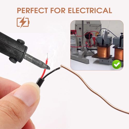 FIFIBANG 10M Kupferdraht, Ø3mm Copper Wire, T2 Reiner Kupferdraht Blank, Basteldraht Schmuckdraht, Gardening Kupferdraht, Kupferspulen für Garten, Pflanzen und Gemüseanbau DIY