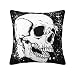 Housse De Coussin Crâne Flyers Anatomie Taies d'oreiller Décoratives Coussin Canapé pour Canapé Maison Salon Chambre Décoration D'Intérieur, 45x45 cm