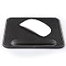 OTTO Leather Genuine Leather Mousepad with Wrist Rest, Black (OTTO168)