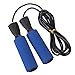 Kobiety Iose Waga Jumping Rope Sprzęt Treningowy Fitness Mężczyzna Gym Waga Skacz Cord Skoki Łożysko Drut Pomijanie (Color : Blue)