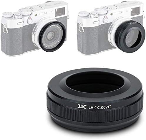 JJC Lens Hood with Adapter Ring for Fujifilm Fuji X100VI X100V X100 X100S X100T X100F Cameras - Image 3