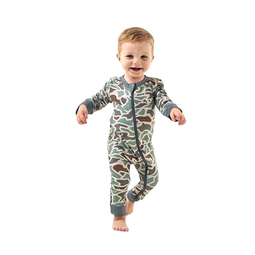Image of Burlebo Baby Zip Up – Soft Performance Fabric with Fold-Over Cuffs