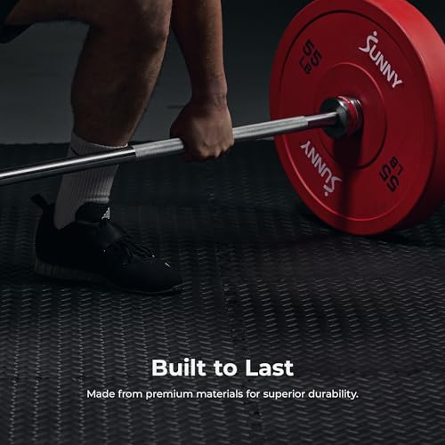 Sunny Health & Fitness 1/2" Thick Puzzle Floor Mats for Home & Gym Use - image 8
