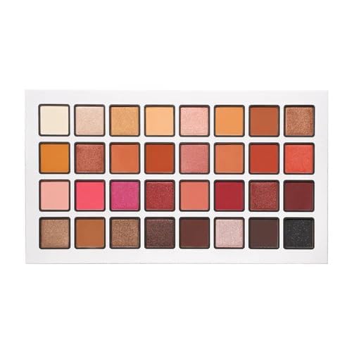 SHOPAAREL Highly Pigmented Long Lasting Blendable Eye Makeup Pallet Ultra Matte to Stunning Shimmer & Glitter Powder Razzle Dazzle (32 Color Eyeshadow)-image-20