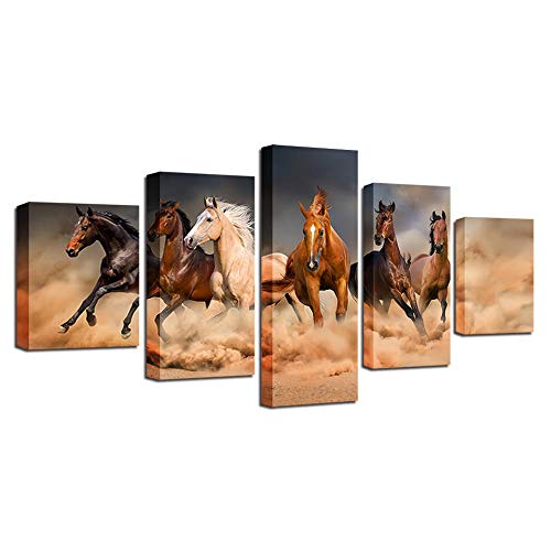 Impression sur toile motif coursier, l'idée cadeau décoration originale pour un proche
