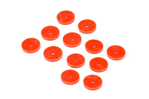HOT BODIES 114744 Shock Piston Set V2 16mm Orange 6pr Std D815