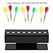 Yuezhongoo Dart Holder Wall Mount,Dart Holder,Indoor Pin Darts Board Stand Display Holder,Portable Dart Organizer for Fitness Room Training WallMounted Darts Rack